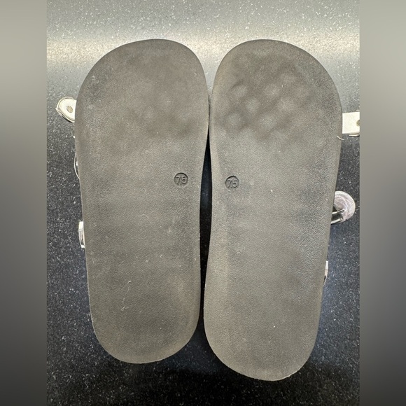 Steve Madden Connely Buckle Slide Sandal White Womens Sz 7.5 - Picture 7 of 11